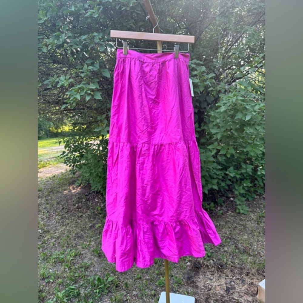 Japna Vibrant Pink Women's Maxi Skirt NWT SZ MEDIUM